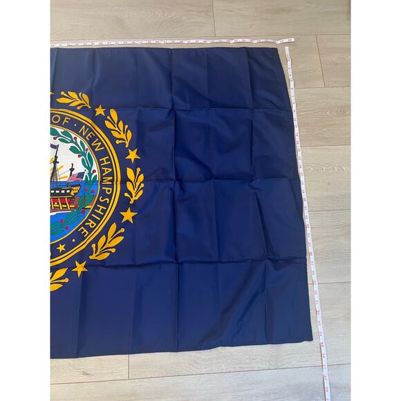 NEW Seal of New Hampshire Outdoor Porch Flag 3X5 JL - Picture 4 of 9